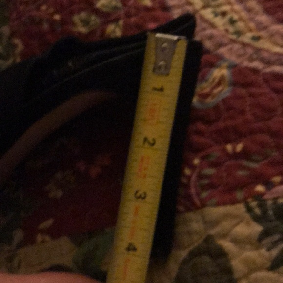 Black Franco Sarto Heels with Zipper - Picture 8 of 8